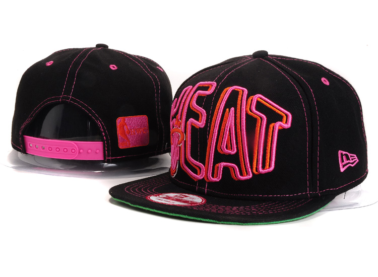 NBA Miami Heat NE Snapback Hat #148